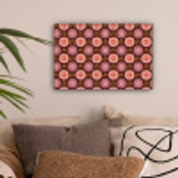 Retro - Madelief - Roze canvas 2cm klein 34 -sfeer1