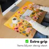 Bloemen - Veld - Geel Muismat XXL klein -sfeer3