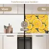 Grafisch - Citroenschijven - Blaadjes keuken achterwand 2 middel 871 -voor-na2_NL
