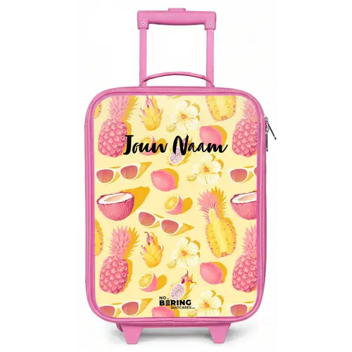 Pina colada Kinderkoffer - Roze klein -zz3dotto