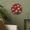 Groente - Rood - Tomaten Akoestische PET Vilt - Rond klein -sfeer2