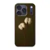 Takken - Katoen - Wit - Bollen Telefoonhoesje iPhone 17 Pro klein -3d