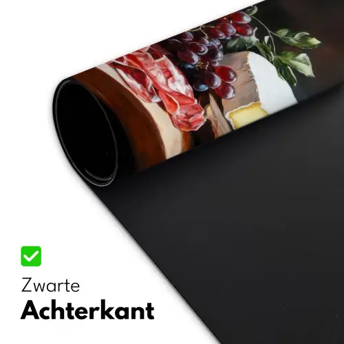 Borrelplank - Stilleven - Vintage Muismat XXL klein -sfeer2