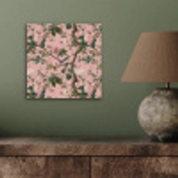 Pioenrozen - Botanisch - Vogel aluminium wit klein 46 -sfeer2