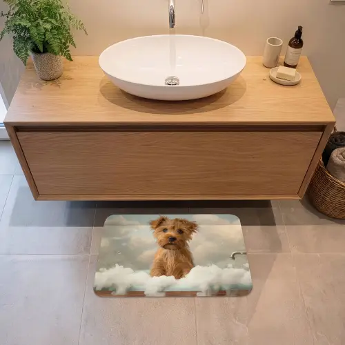 Hond - Bad - Dieren - Schuim Badmat klein -sfeer1