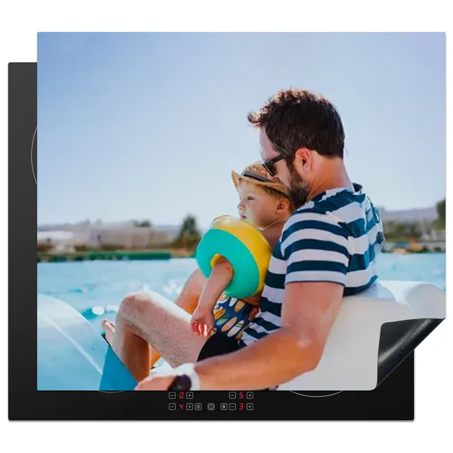 Protection plaque induction avec photo