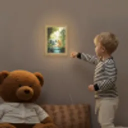 Olifant - Tijger - Bos - Jungle Light Box met kabel klein -sfeer4a_kind