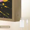 Citroen - Graffiti - Kleurrijk - Verf - Modern Light Box met batterij (Wandlamp) middel -USP_websiteoplaadbaarNL