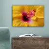 Geel - Hibiscus - Tropisch canvas 2cm klein -sfeer4