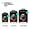 Panda als Tropische Street Art NBS - Handbagage koffer - Kinderen Unisex middel zzzzzzVergelijking_3EN
