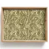 Abstract - Marmer - Groen Dienblad Rechthoek middel 911 -z3d_shopping