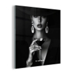 Vrouw - Cocktail - Chic plexiglas 5mm klein -z3d