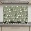 Botanisch - Vogels - Groen keuken achterwand spatscherm klein 900 -3d_website