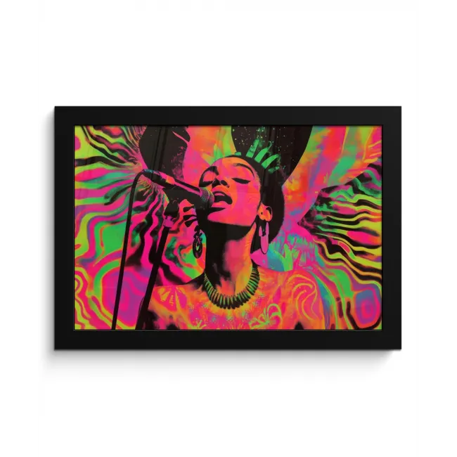 3-2-3 fotolijst zwart zonder passe partout klein -3d