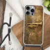 Trompet - Geel - Muzikaal Hoesje iPhone 16 Pro Max met koord klein -sfeer4