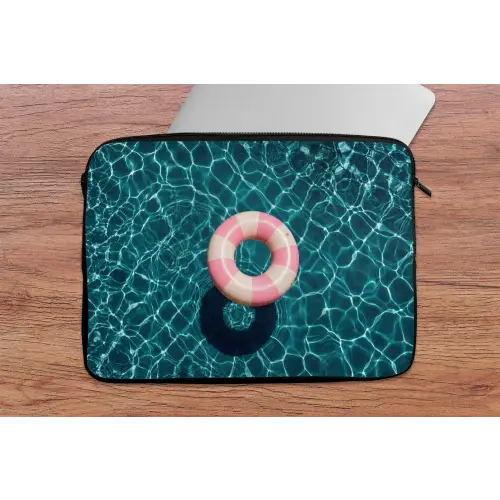 Drijvend - Zwemband - Water laptophoes neopreen klein -tafel