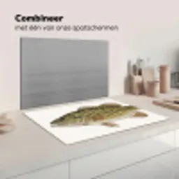 Vissen - Natuur - Vintage Inductie beschermer vinyl 3mm klein -wsfeer7_website
