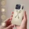 Beige - Vintage - Bestek Telefoonhoesje iPhone 17 Pro klein -sfeer3_NL