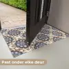 Floraal - Ornament - Blauw Deurmat klein 898 -USP_NL
