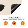 Plant - Beige - Japandi Inductie beschermer vinyl 3mm klein -zzzzzzz-td-onderkant