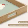 Illustratie - Ijsje - Spikkels - Kers Dienblad Rechthoek middel -USP_HandgreepNL
