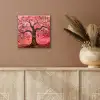 Boom - Levensboom - Roze - Goud aluminium wit klein -sfeer4