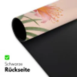 Vogel - Bloem - Natuur - Roze Muismat XXL klein -ysfeer2_duits