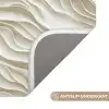 Golven - Wit - Minimalistisch WCmat klein 1009 -USP_AntislipNL