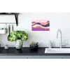 Abstract - Heuvels - Bomen - Groen Muursticker klein -keuken
