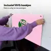 This is art - Tekst - Cirkel - Groen Inductie beschemer met haakjes klein -ky-ophangen-nl