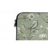 Klassiek - Botanisch - Groen laptophoes neopreen klein 279 -detail