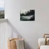 Marmer - Abstract - Goud - Luxe tuinposter los doek klein -sfeer8