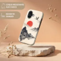 Oosters - Kraanvogels - Landschap Toughcase MagSafe Apple iPhone 17 klein -USP_RandenV_FR