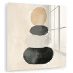 Japandi - Wabi sabi - Beige plexiglas 5mm klein -zzzproduct_nieuw