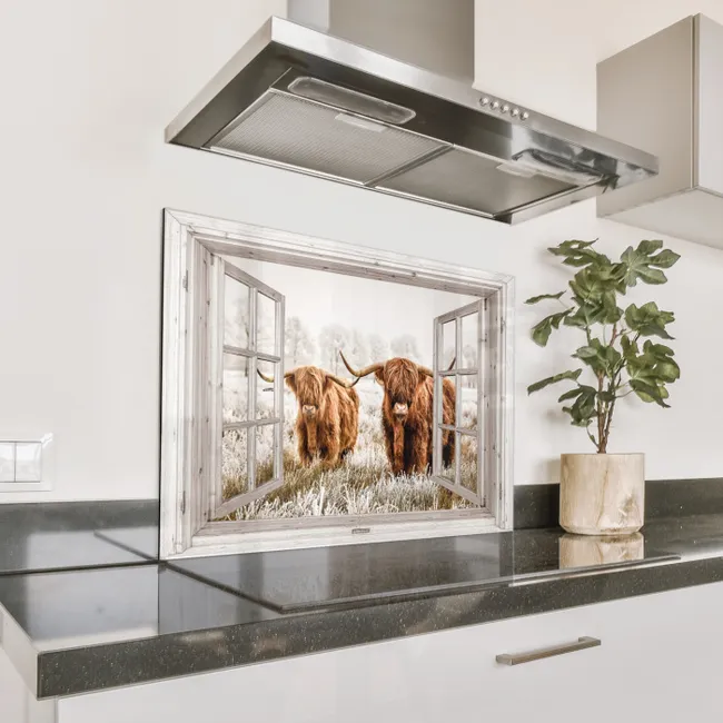 Fond de hotte - Rencontre hivernale