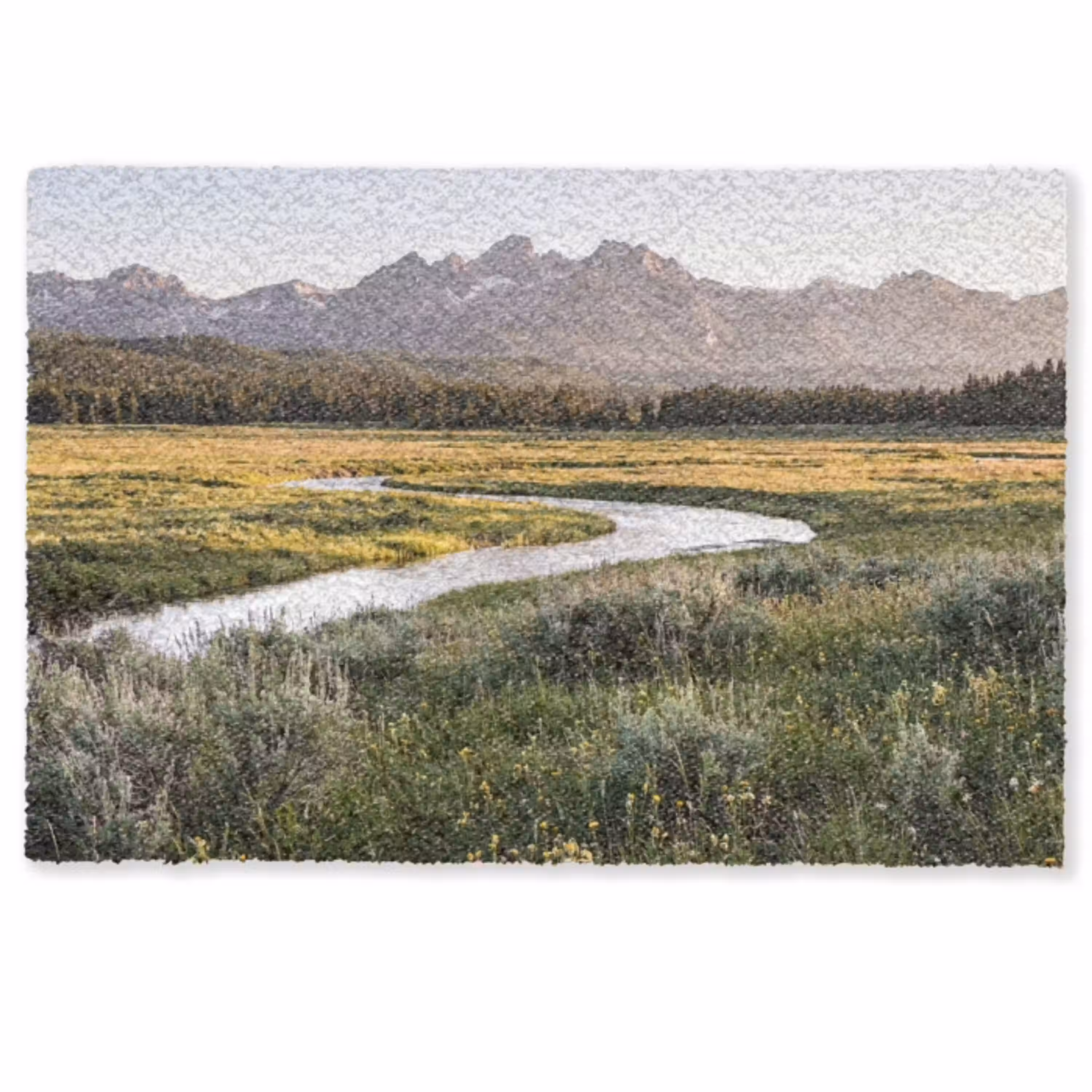 Berglandschap - Rivier - Bos Deurmat klein -zkaufland3d