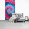 Spiraal - Roze - Draaiend fotobehang vinyl groot -slaapkamer