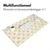 Ornament - Klassiek - Goud Muismat XXL klein 681 -sfeer4