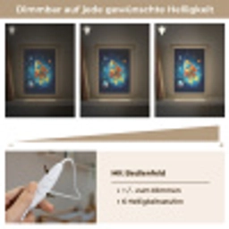 Raket - Ruimte - Planeten - Kinderen - Jongen Light Box met kabel klein -USP_dimbaarDE