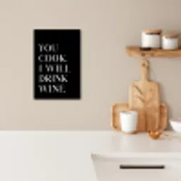 Een Deal in Contrast KitchenYeah - Keuken - Canvas klein -sfeer1