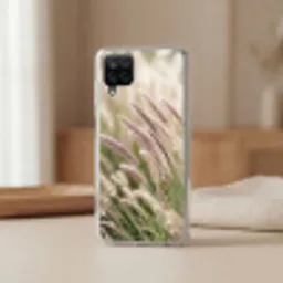 Gras - Close up - Groen Telefoonhoesje Samsung Galaxy A12 klein -sfeer2