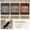 Kolibries - Bloemen - Groen - Roze Light Box met batterij (Wandlamp) middel -USP_lichtkleurNL