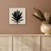 Agaveplant - Symmetrisch - Groen aluminium wit klein -sfeer4