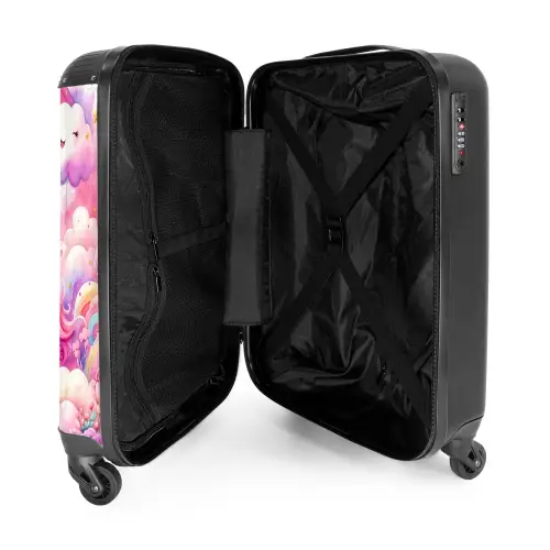 Eenhoorndromen Koffer - NBS - Handbagage middel -binnenkant