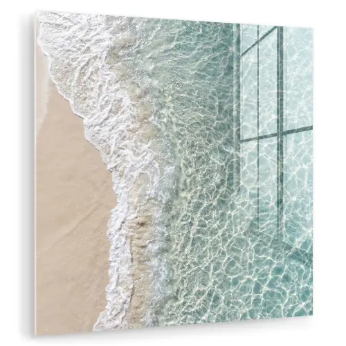 Kust - Zand - Blauw plexiglas 5mm klein -zzzproduct_nieuw