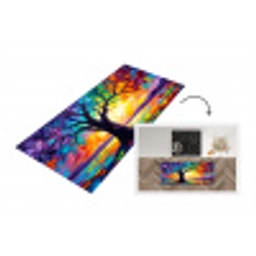 Boom - Landschap - Natuur - Abstract - Kleurrijk Keukenloper - keukenmat middel -3d