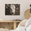 Kalf - Oormerk - Houten stal PET vilt klein -sfeer3