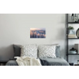 Bos - Bergen - Goud - Winter - Warm Muursticker klein -slaapkamer