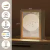 Vogel - Beige - Japandi Light Box met kabel (Tafellamp) klein -USP_NL