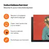 Vrouw - Retro - Discobal - Kus Inductie beschermer vinyl 3mm klein -zzzzzzz-td-ups